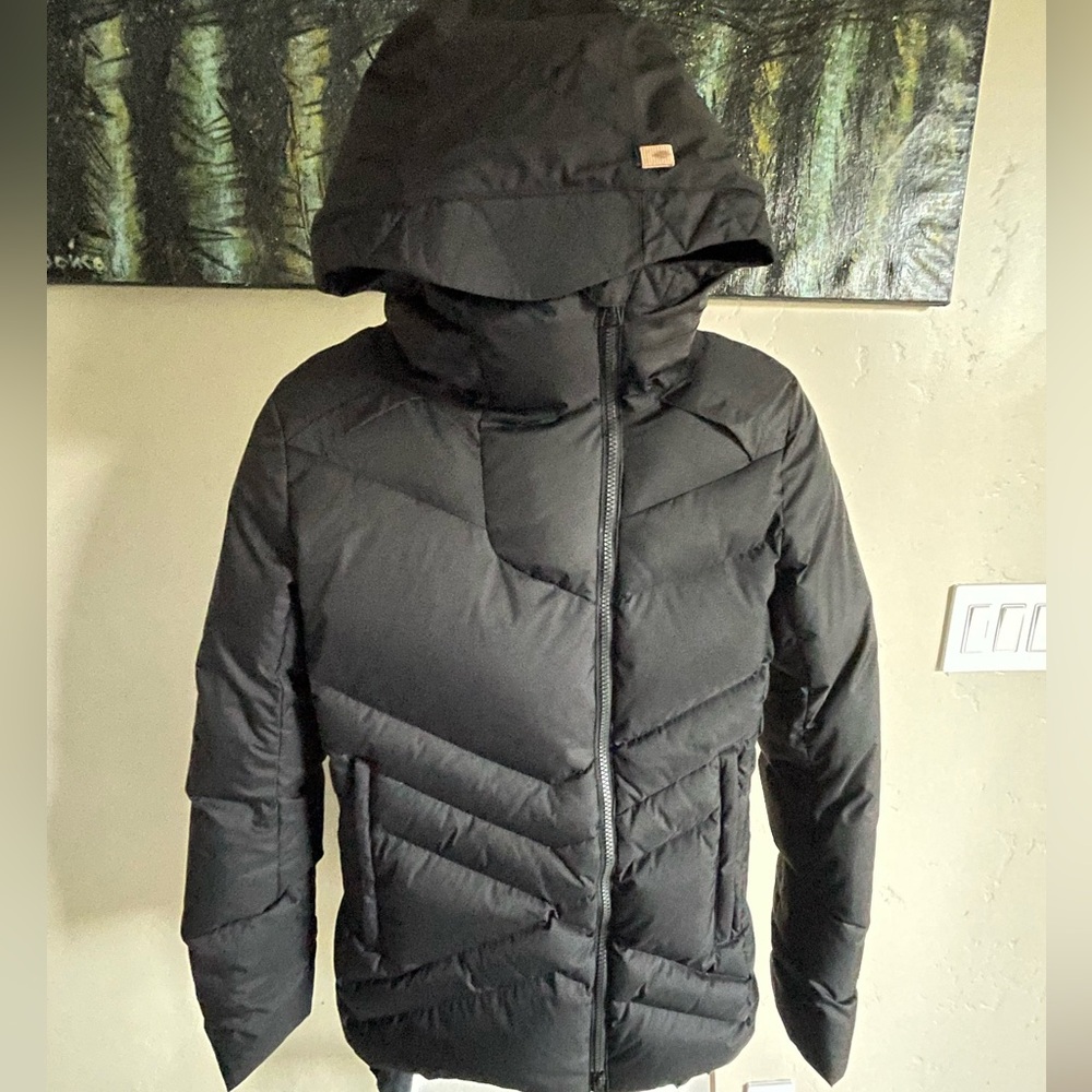 Black Hooded Indyeva Jacket